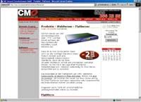 CMO-Homepage von 2001
