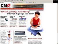 CMO-Homepage von 2003