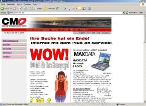 CMO-Homepage von 2004