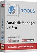 BoxShot AnschriftManagerLX Pro