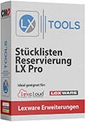 BoxShot StücklistenReservierungLX Pro