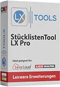 BoxShot StücklistenToolLX Pro